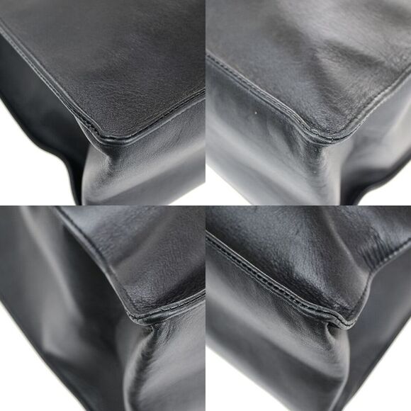 Chanel Cc Black Leather Tote Bag (Pre-Owned) - Picture 10 of 12